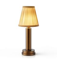 Table lamp VICTORIAbrassfabrictraditional
