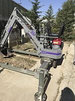Compact excavator 2E64miniwheeleddiesel