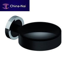 Wall-mounted soap dish CARBONmetalfor hotel