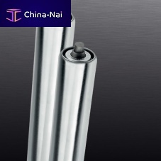 Slip-on conveyor roller ALFAPVCsteelstainless steel