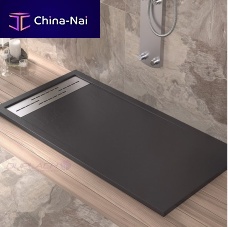 Rectangular shower base CACHabove floorresinstainless steel