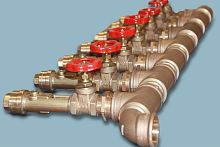 Multi-channel manifold brass