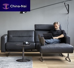 Corner sofa STELLAcontemporaryfabricleather