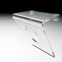 Contemporary stool SP1plasticbathroomtransparent