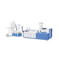 Plastic pellet manufacturing pelletizer TSE series
