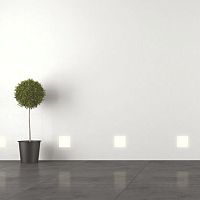 Recessed ceiling light fixture QUADRATLEDsquareIP20