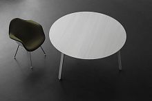 Contemporary table INYaluminumround