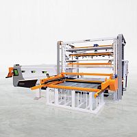 Metal sheet loading and unloading system TOWERcuttingfor sheet metalautomatic