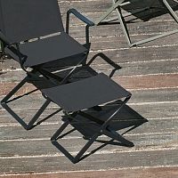 Contemporary footrest Ciakfabricaluminumgarden