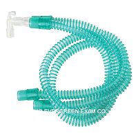Adult breathing circuit semi-open