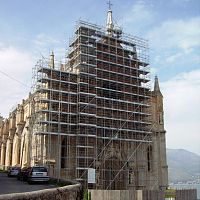 Fixed scaffolding MODULfacademodular