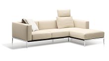 Corner sofa 1343 PIUmodularcontemporaryfabric