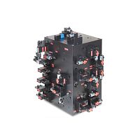 Multi-channel manifold hydraulicdistributioncustom