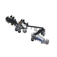Automatic filling station containerindustrialmobile