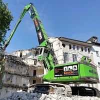 Demolition excavator 870 HDD Elargecrawlerdiesel