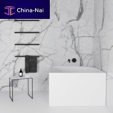 Corner bathtub FARINA 1050squarefree-standingcontemporary