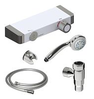 Wall-mounted shower set MASTERMIX : 75708contemporarywith hand showerthermostatic