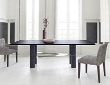 Contemporary dining table PADDAoakwalnutlacquered MDF