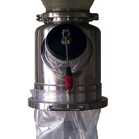 Floor-standing filler LBKcontainerbagfor the pharmaceutical industry