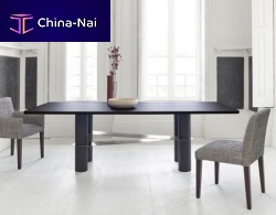 Contemporary dining table PADDAoakwalnutlacquered MDF