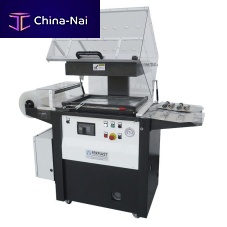 PLC-controlled packaging machine FP 390semi-automaticmanual feedheat-shrink film