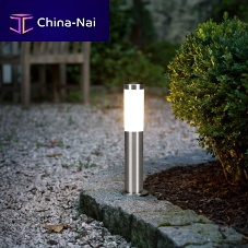 Garden bollard light HELSINKI : 81751contemporarystainless steelplastic