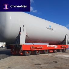 Diesel self-propelled trailer IL400M-90�DSC6-axleliftingflatbed