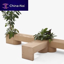 Contemporary bench CAMPIELLOconcretewithout backrestwithout armrests