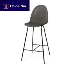 Contemporary bar stool ETERNITY woodenmetal base4-legged