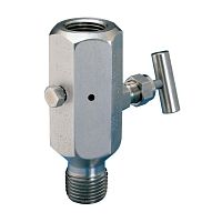Gauge valve M9conical plugmanualisolation