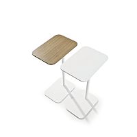 Contemporary side table PEOPLE&SOUNDwoodenrectangularsquare