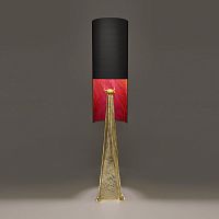 Table lamp TAUREAUbronzefabrictraditional