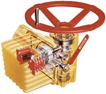 Electric valve actuator L120 seriesmulti-turnworm gearexplosion-proof