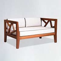 Contemporary sofa TORTUGA BAYacrylic fabricwater-resistant fabricbrown