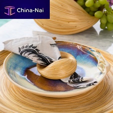Bamboo napkin ring VERSA