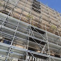 Fixed scaffolding MPfacademodular