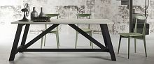 Contemporary table ALMAwoodenrectangularFSC certified