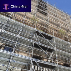 Fixed scaffolding MPfacademodular