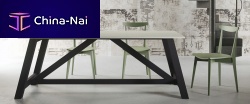 Contemporary table ALMAwoodenrectangularFSC certified
