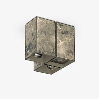 Contemporary ceiling light �multip spotsquarerectangularaluminum