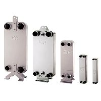Brazed plate heat exchanger BPHEliquid/liquidgas/gascopper