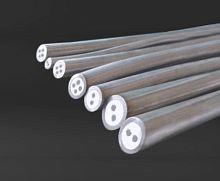 Mineral-insulated heating cable