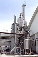 Hybrid evaporator thermalforced circulationprocess