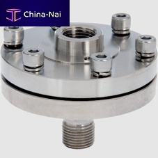 Diaphragm seal with threaded connection S101SLSR seriesfor pressure gaugesfor high-pressure applicationschemical process
