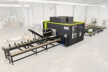 Multi-spindle machining and cutting center ATEKA 8AautomaticCNCfor aluminum profiles