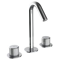 Double-handle washbasin mixer tap Z00911countertopbrassbathroom