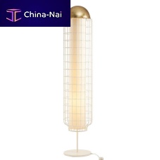 Floor-standing lamp MAGNOLIA metalbrasscopper