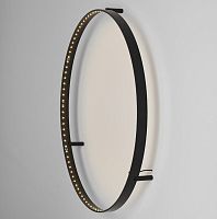 Contemporary wall light CURVE 60indoorsteelround