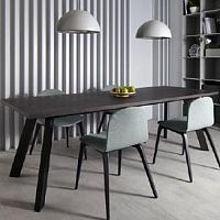 Contemporary dining table SOHOwoodenrectangularhome