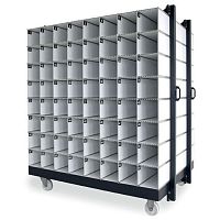 Transport trolley PTR 200storageshelfwith drawer